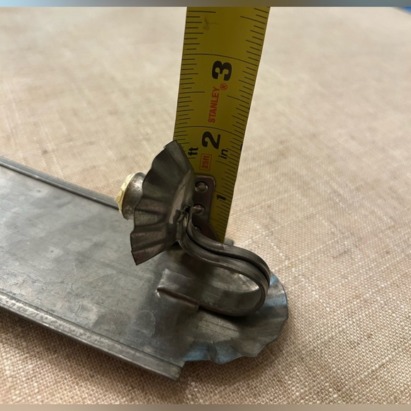 Vintage Metal Tin Candle Sconce - Picture 6 of 7